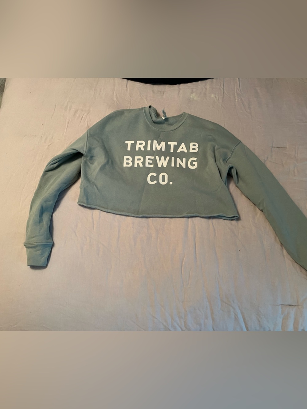 Trim Tab Brewing Co. Cropped Sweater